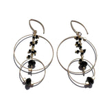 Delightful Caviar Clusters XL Earrings