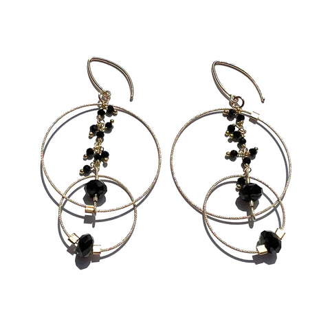 Delightful Caviar Clusters XL Earrings