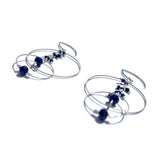 Delightful Caviar Clusters XL Earrings