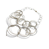 Feather Teardrop Maxi Necklace