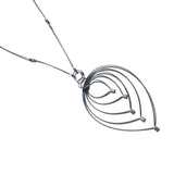 Feather Teardrop Pendant