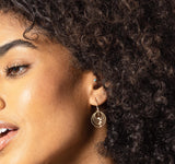 Grad Circle Hook Earrings (Mini)