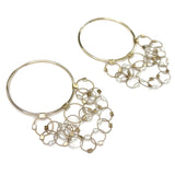 Grape of Wrath Hoop Earrings