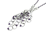 Interlock Tassel Necklace