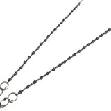 Interlock Tassel Necklace