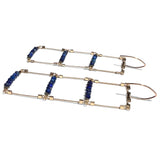 Ladder Hook Earrings with Stone