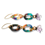 MPR x THE IMAGINARIUM: Tropical Lavender Double Drop Earrings