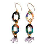 MPR x THE IMAGINARIUM: Tropical Lavender Double Drop Earrings
