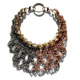 MPR x THE IMAGINARIUM: Sandstone Desert Coloblocked Crochet Necklace