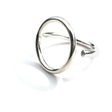 MPR x NU/NUDE Mon Cercle Ring with Stone