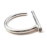 MPR x NU NUDE Tubular Ring with Stones