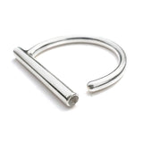 MPR x NU NUDE Tubular Ring with Stones