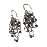 Multi-Interlock Hook Earrings with Stones