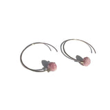 Crescent Moon Hoops