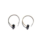 Crescent Moon Hoops