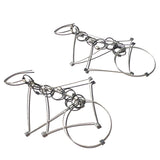 Shape Intersection Hook Earrings