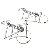 Shape Intersection Hook Earrings