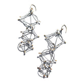 Shape Multi Descending Hook Earrings