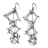 Shape Multi Descending Hook Earrings