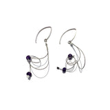 Swirly Curl Hook Earrings