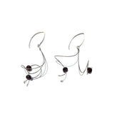 Swirly Curl Hook Earrings