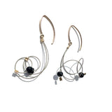 Swirly Curl Hook Earrings