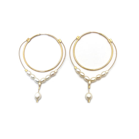 Waterdrop Hoop Earring