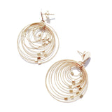 MPR x Golden Glow Earrings: Extreme Circle Post