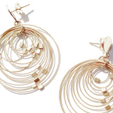MPR x Golden Glow Earrings: Extreme Circle Post