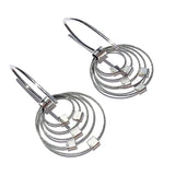 Grad Circle Hook Earrings (Mini)
