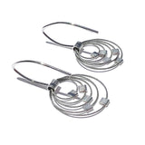 Grad Circle Hook Earrings (Mini)
