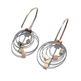 Grad Circle Hook Earrings (Mini)