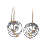 Grad Circle Hook Earrings (Mini)