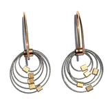 Grad Circle Hook Earrings (Mini)