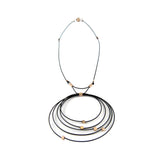 Black Cable with Gold Hardware