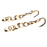 MPR x Golden Glow Earrings: All Gold Interlock Hooks