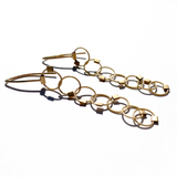 MPR x Golden Glow Earrings: All Gold Interlock Hooks