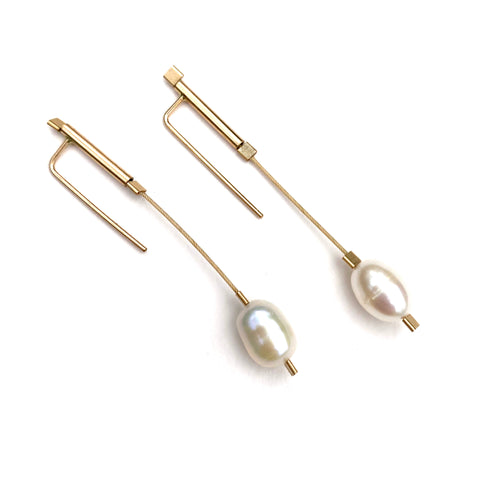 Long Line Hook Earrings