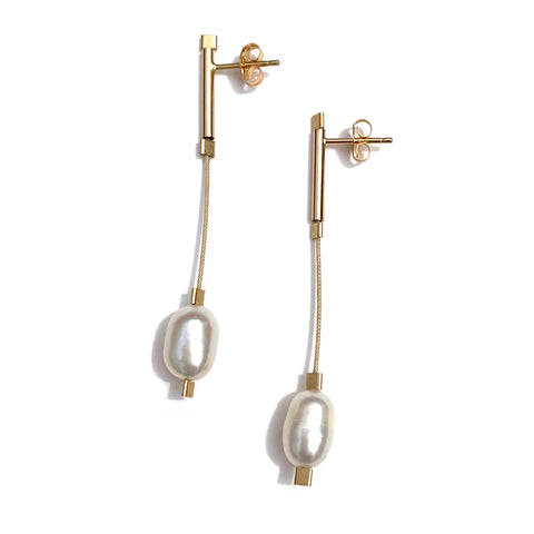 Long Line Post Earrings