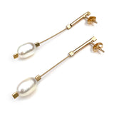 Long Line Post Earrings