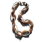 MPR x THE IMAGINARIUM: Rose Gold Chain on White Links Necklace