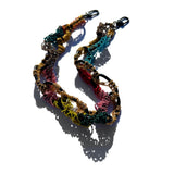MPR x THE IMAGINARIUM: Multi-Color + Golds Chain Links on Black Necklace
