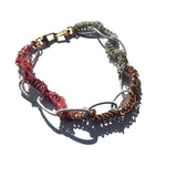 MPR x THE IMAGINARIUM: Palm Beach Pink Chain on White Links Necklace