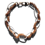 MPR x THE IMAGINARIUM: Rose Gold Chain on White Links Necklace