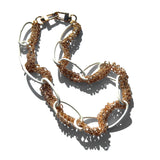 MPR x THE IMAGINARIUM: Rose Gold Chain on White Links Necklace