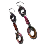 MPR x THE IMAGINARIUM: Pearl Ruby Garnet Fiery Drop Earrings