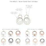 Line Segments Hook Earrings