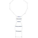 Lapis Lazuli Lady Tie Necklace