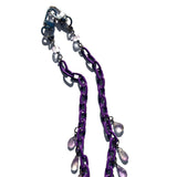MPR x THE IMAGINARIUM: Amethyst Dripping Teardrop Briolette Chain Necklace