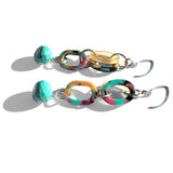 MPR x THE IMAGINARIUM: Tropical Turquoise Double Drop Earrings